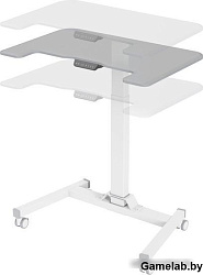 Стол для ноутбука Cactus VM-FDE101 столешница МДФ серый 80x60x123см (CS-FDE101WGY)