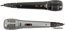 Микрофон проводной BBK CM215 2.5м черный/серебристый