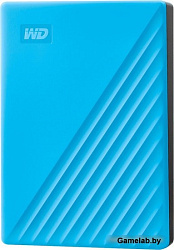 Внешний жесткий диск USB3 4TB EXT. 2.5" BLUE WDBPKJ0040BBL-WESN WDC