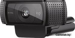 Камера Web Logitech HD Pro C920 черный 2Mpix (1920x1080) USB2.0 с микрофоном (960-000998)