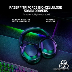 Наушники с микрофоном Razer Barracuda Pro черный мониторные BT/Radio оголовье (RZ04-03780100-R3M1)