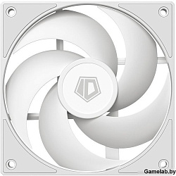 Вентилятор ID-COOLING AS-120-W TRIO (3 in 1) 120x120x25мм (20шт./кор, PWM, резиновые углы, белый, 30