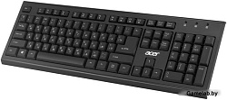 Клавиатура + мышь Acer OKR120 клав:черный мышь:черный USB беспроводная Multimedia