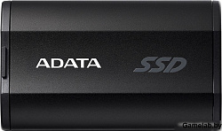 Внешний накопитель SSD ADATA 4Tb SD810 USB Type-C (2000/2000 Mb/s) metal case black (SD810-4000G-CBK