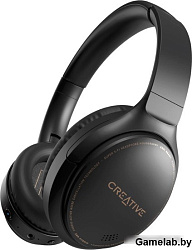 Гарнитура мониторные Creative Zen Hybrid 1.2м черный беспроводные bluetooth оголовье (51EF1010AA001)