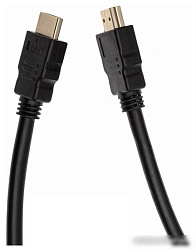 Кабель аудио-видео Cactus CS-HDMI.1.4-1.5 HDMI (m)/HDMI (m) 1.5м. позолоч.конт. черный