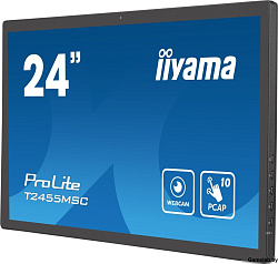 Монитор Iiyama 23.8" ProLite T2455MSC-B1 черный IPS LED 5ms 16:9 HDMI M/M глянцевая 1000:1 400cd 178