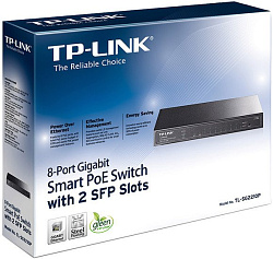 TP-Link TL-SG2210P (8 x GLAN PoE + 2 x SFP)