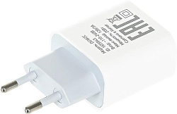 Сетевое зар./устр. Digma DGW2C 20W 3A (PD) USB-C универсальное белый (DGW2C0F010WH)