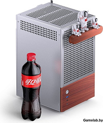 Корпус JONSBO T6 Silver без БП, боковая панель из закаленного стекла, mini-ITX, серебристый