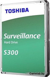 Жесткий диск Toshiba SATA-III 1Tb HDWV110UZSVA Surveillance S300 (5700rpm) 64Mb 3.5"