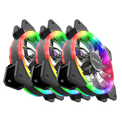 ALSEYE Вентилятор в корпус ALSEYE CRLS-300DS 3pcs argb fan kit with controller,2pcs LED strips,size: