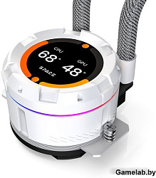 Комплект водяного охлаждения ID-COOLING SL360 XE WHITE LGA20XX/1700/1200/115X/AM5/AM4 (4шт/кор,TDP 3