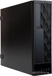 Slim Case InWin CE052S Black 300W 2*USB3.0+2*USB2.0+AirDuct+Fan+Audio mATX.