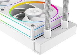 Система водяного охлаждения ID-Cooling SL360 WHITE Soc-AM5/AM4/1151/1200/2066/1700 4-pin 14-30dB Al+