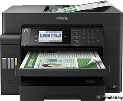 МФУ струйный Epson L15150 (C11CH72404) A3+ Duplex Net WiFi USB RJ-45 черный