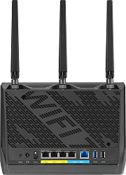 Роутер беспроводной Asus RT-BE86U BE6800 100/1000/2500/10000BASE-T черный