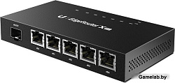 Сетевое оборудование UBIQUITI ER-X-SFP Маршрутизатор 5x Ethernet, 1x SFP, раздача PoE
