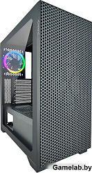 Корпус Azza Hive черный без БП ATX 8x120mm 5x140mm 2xUSB2.0 1xUSB3.0 audio bott PSU