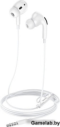 Гарнитура вкладыши Hoco M1 Pro 1.2м белый проводные в ушной раковине