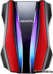 Жесткий диск USB3.2 2TB EXT. 2.5" RED AHD770G-2TU32G1-CRD ADATA