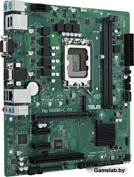 ASUS PRO H610M-C D4-CSM, LGA1700, B610, 2*DDR4, DP, D-Sub, HDMIx1, SATA3 + RAID, Audio, Gb LAN, USB 