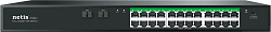 Коммутатор 24PORT 10/1000M POE 2 SFP COMBO P124GC NETIS