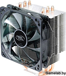 Устройство охлаждения(кулер) Deepcool GAMMAXX 400 BLUE BASIC Soc-FM2+/AM2+/AM3+/AM4/1150/1151/1155/ 