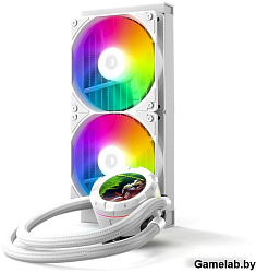 Система водяного охлаждения ID-Cooling SL240 XE ARGB Soc-AM5/AM4/1151/1200/2066/1700 белый 4-pin 14-