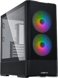 Корпус Lian Li Lancool 207 / Black / Mid-Tower, TG / 2x 140mm ARGB + 2x 120mm non LED fans inc. / G9