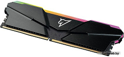 Модуль памяти DDR4 Netac Shadow RGB 16GB 3200MHz CL16 1.35V / NTSRD4P32SP-16E / Gray / with radiator