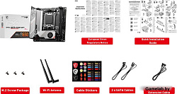 Материнская плата AMD B650 SAM5 MITX MPG B650I EDGE WIFI MSI