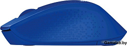 Мышь Logitech M330 Silent Plus синий оптическая (1000dpi) silent беспроводная USB (2but)