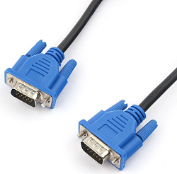 Cablexpert Кабель Cablexpert Кабель VGA Pro Cablexpert CC-PVGA-6 черный, 1.8м, 15M/15M, экран, ферри