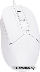 Мышь A4Tech Fstyler FM12 белый оптическая (1200dpi) USB (3but)