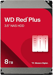 Жесткий диск WD SATA-III 8TB WD80EFPX NAS Red Plus (5640rpm) 256Mb 3.5"