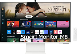 Samsung 32" Smart monitor M8 S32DM801UI VA 16:9 3840x2160x60Hz 4ms 400cd 3000:1 178/178 1млрд HDMI U