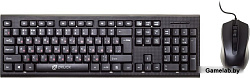 Клавиатуры* Клавиатура + мышь Oklick 620M клав:черный мышь:черный USB