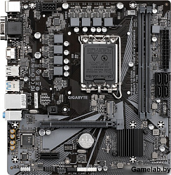 GIGABYTE H610M H V2, LGA1700, H610, 2*DDR5, 4*SATA, 1*M.2, 2*USB 3.2, 4*USB 2.0, 1*PCIx16, 1*PCIx1, 