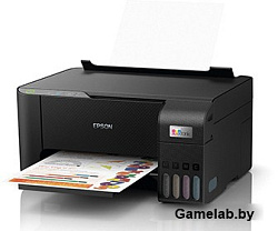 МФУ струйный Epson EcoTank L3210 (A4, принтер/сканер/копир, 5760x1440dpi, 33чб/15цв. ppm, СНПЧ, Ink1