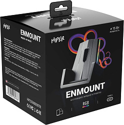 Беспроводные зарядка Qi Wireless charger HIPER ENMOUNT (HP- WC020) (HP-WC020)