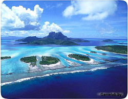 Коврик для мыши Buro BU-M10025 рисунок/Бора-Бора