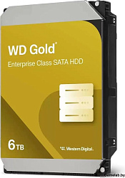 Жесткий диск WD SATA-III 6TB WD6004FRYZ Desktop Gold 512E (7200rpm) 256Mb 3.5"