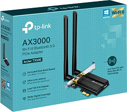 Сетевой адаптер WiFi + Bluetooth TP-Link Archer TX50E AX3000 PCI Express 2ант.