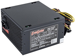 Блок питания 500W Exegate XP500, ATX, SC, black, 12cm fan, 24p+4p, 6/8p PCI-E, 3*SATA, 2*IDE, FDD + 