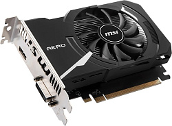 Видеокарта MSI PCI-E GT 1030 AERO ITX 2GD4 OC nVidia GeForce GT 1030 2048Mb 64bit DDR4 1189/2100 DVI
