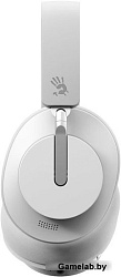 Наушники накладные A4Tech Bloody MH390 белый беспроводные bluetooth оголовье (MH390 WHITE)