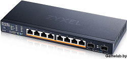 Мультигигабитный Smart L3 Lite коммутатор Zyxel NebulaFlex XMG1915-10EP, 8xRJ-45: 1/2.5G PoE++, 2xSF