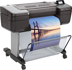 HP DesignJet Z9+ PS Printer (24",9 colors, pigment ink, 2400x1200dpi,128 Gb(virtual),500 Gb HDD, Gig