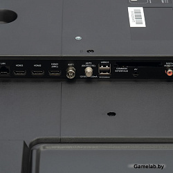 Телевизор LED Starwind 58" SW-LED58UG401 Яндекс.ТВ Frameless стальной 4K Ultra HD 60Hz DVB-T DVB-T2 